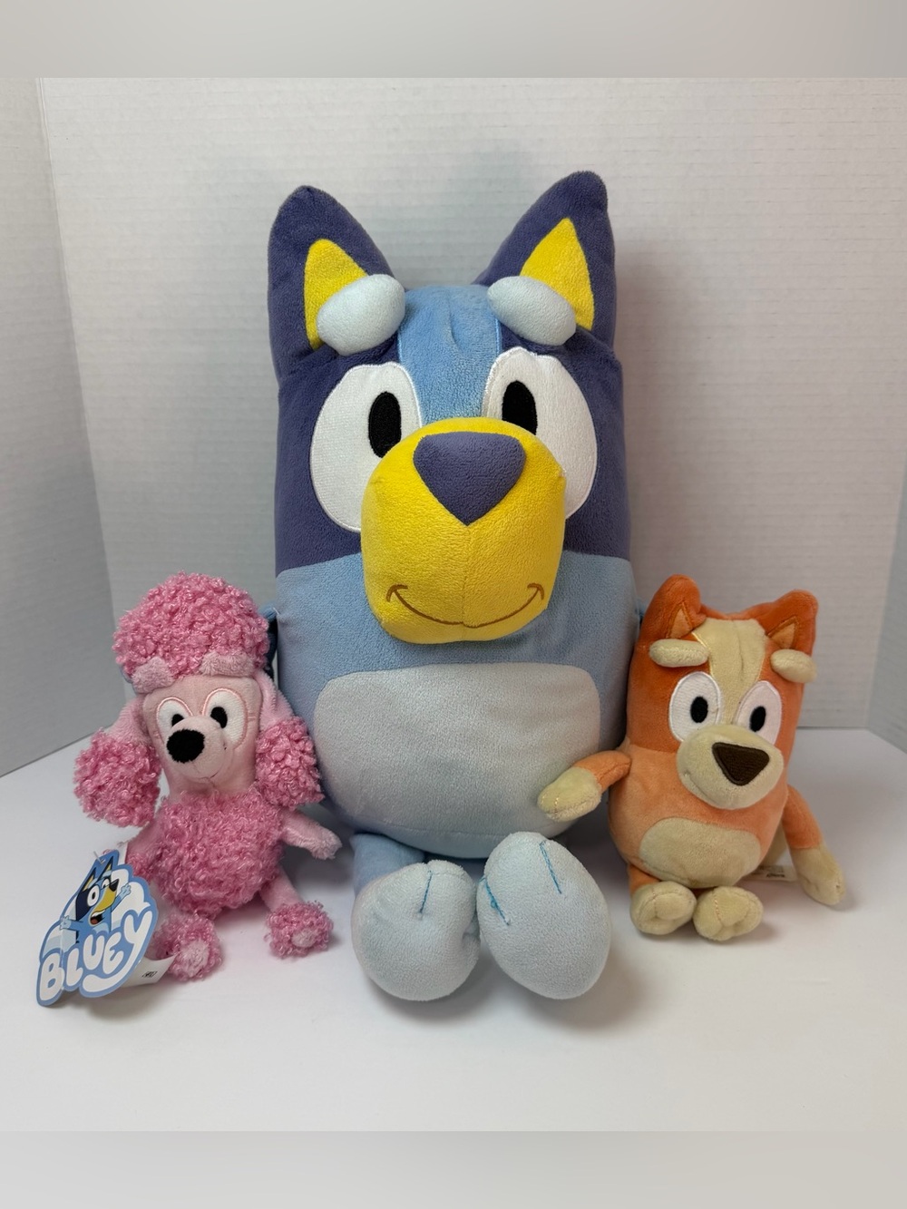 Bluey Bingo Poodle Plush Stuffed Animal Toy Lot